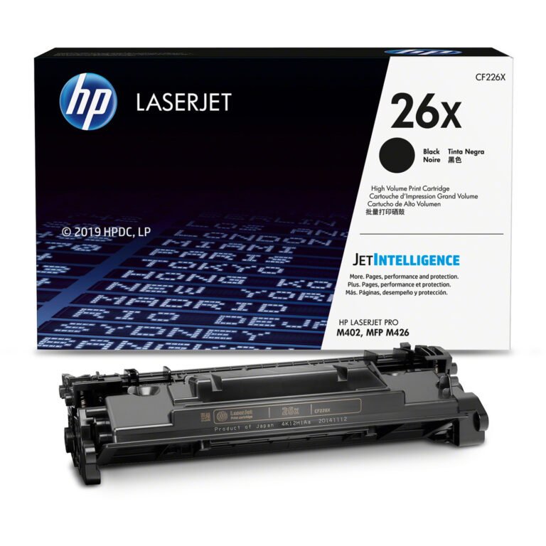 HP 26X Black Toner Cartridge (CF226X)