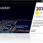 HP 307A Yellow LaserJet Toner Cartridge (CE742A)