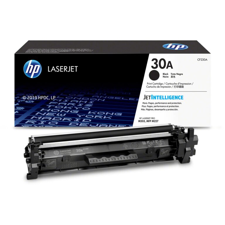 HP 30A Black LaserJet Toner Cartridge(CF230A)