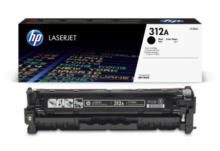 HP 312A Black Original LaserJet Toner Cartridge (CF380A)
