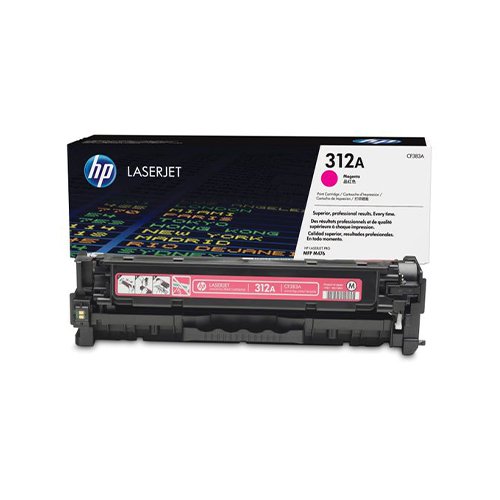HP 312A Magenta Original LaserJet Toner Cartridge(CF383A) HP 312A Magenta Original LaserJet Toner Cartridge(CF383A)