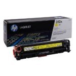 HP 312A Yellow Original LaserJet Toner Cartridge (CF382A)