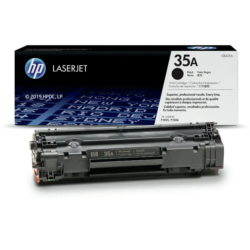 HP 35A Black Original LaserJet Toner Cartridge(CB435A) HP 35A Black Original LaserJet Toner Cartridge(CB435A)
