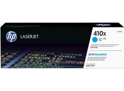 HP 410XC Cyan LaserJet Toner Cartridge (CF411XC)