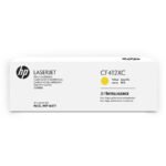 HP 410XC Yellow LaserJet Toner Cartridge (CF412XC)