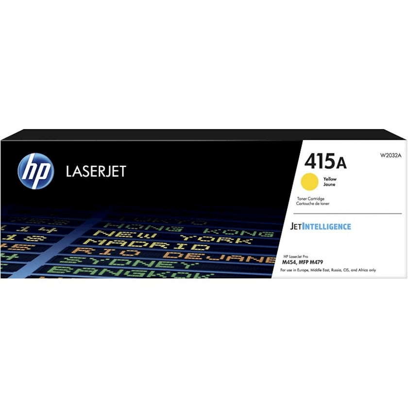 HP 415A Yellow Original LaserJet Toner Cartridge (W2032A) HP 415A Yellow Original LaserJet Toner Cartridge (W2032A)