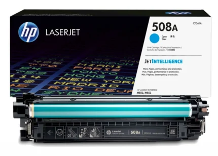 HP 508A Cyan LaserJet Toner Cartridge