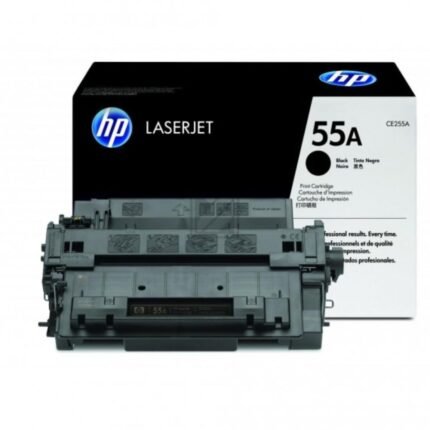 HP 55A Black LaserJet Toner Cartridge (CE255A)