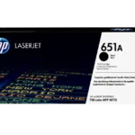 HP 651A Black Original LaserJet Toner Cartridge