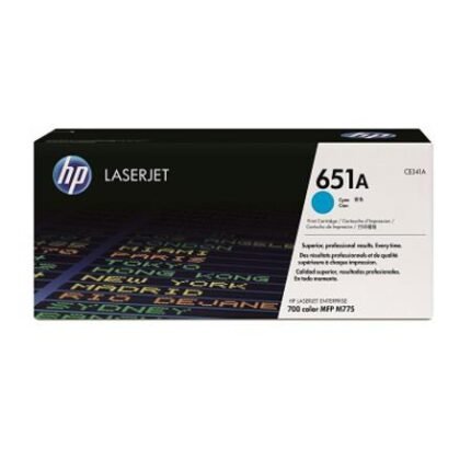 HP 651A Cyan Original LaserJet Toner Cartridge