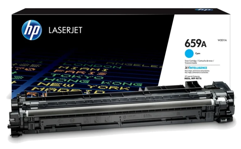 HP 659A Cyan Laser Jet Toner Cartridge
