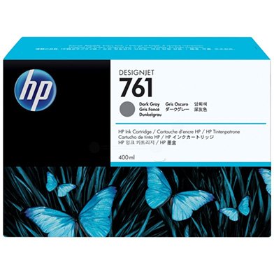 HP 761 400-ml Dark Gray DesignJet Ink Cartridge (CM996A) HP 761 400-ml Dark Gray DesignJet Ink Cartridge (CM996A)