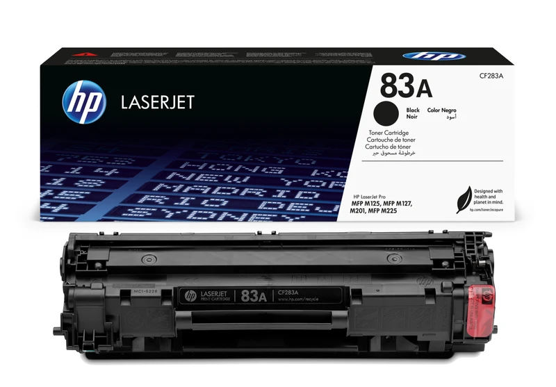 HP 83A Black LaserJet Toner Cartridge (CF283A) HP 83A Black LaserJet Toner Cartridge (CF283A)