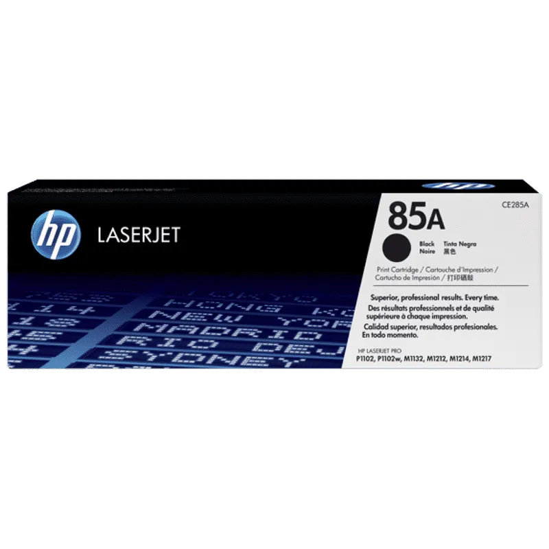 HP 85A Black Original LaserJet Toner Cartridge (CE285A) HP 85A Black Original LaserJet Toner Cartridge (CE285A)