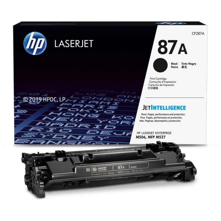 HP 87A Black LaserJet Toner Cartridge (CF287A)