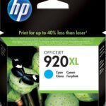 HP 920XL High Yield Cyan Original Ink Cartridge