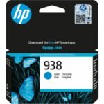 HP 938 Cyan Original Ink Cartridge (4S6X5PE)