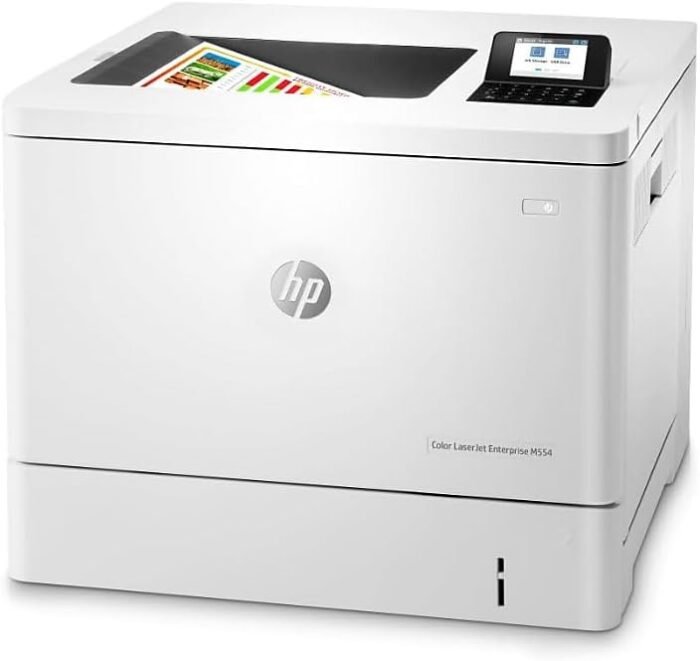 HP Color LaserJet Enterprise M554dn Printer (7ZU81A) 2
