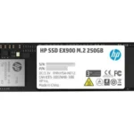 HP EX900 250GB NVMe M.2 2280 PCIe 3.0 x4 3D NAND TLC SSD (2YY43AA)
