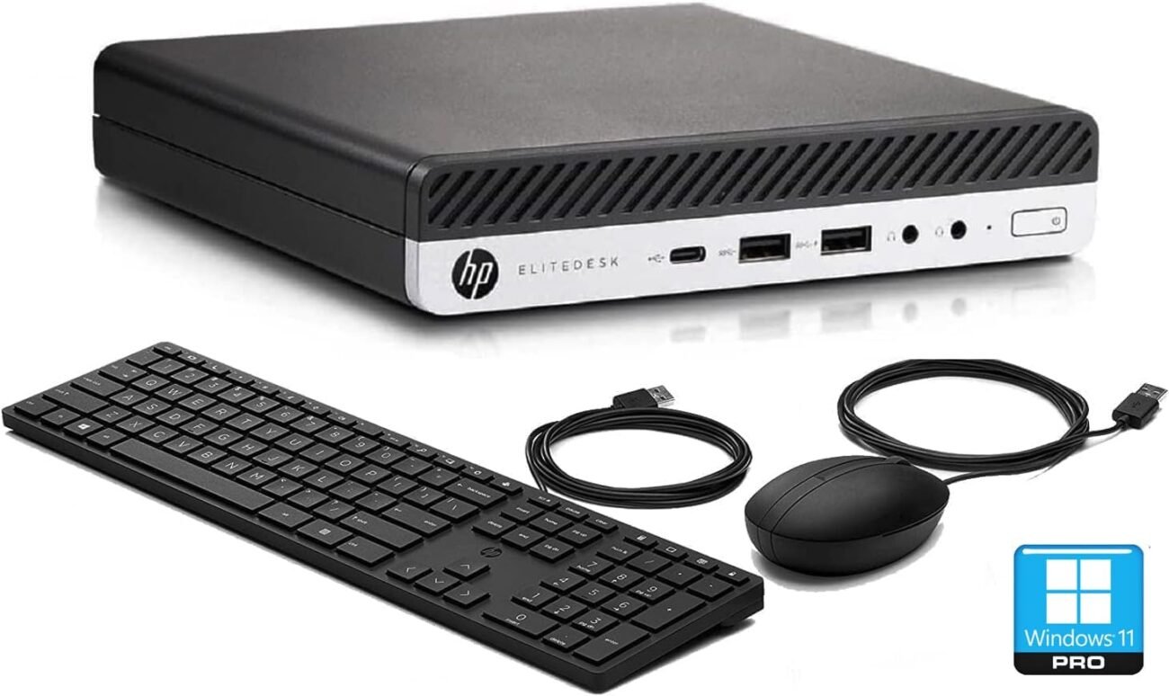 HP EliteDesk 800 G5 Mini PC i5-9500T 16GB RAM 1tb SSD freedos (051791252468-R)