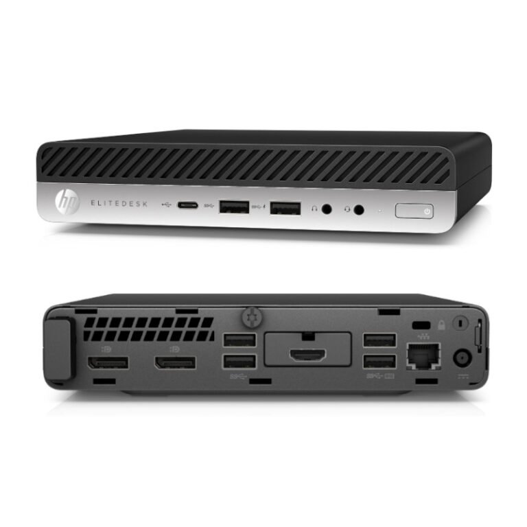 HP EliteDesk 800 G5 Mini PC i5-9500T 8GB RAM 256GB SSD Win10 Pro (051791252468-R)