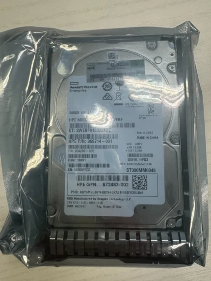 HP G8 G9 300GB 6G 10K 2.5 SAS HDD (869714-001)