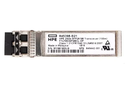 HPE 25Gb SFP28 SR 100m Transceiver (845398-B21)
