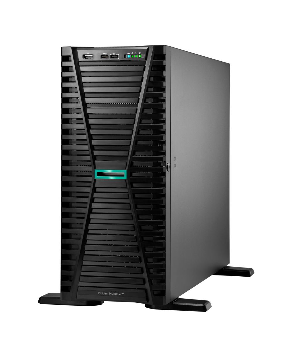 HPE ML110 G11 4510 64G MR408i-o 8SFF Svr (P71659-425) HPE ML110 G11 4510 64G MR408i-o 8SFF Svr (P71659-425) - Image 1