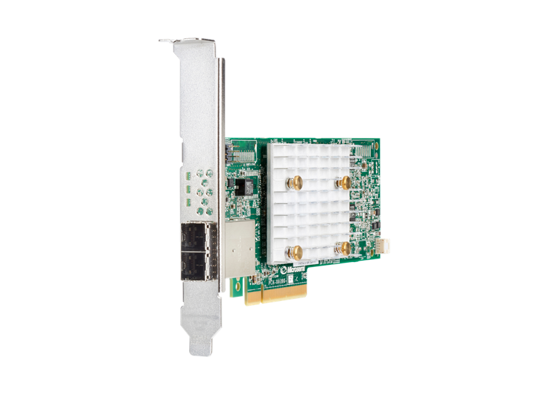 HPE Smart Array P408e‑p SR Gen10 (8 External Lanes 4GB Cache) 12G SAS PCIe Plug‑in Controller (804405-B21)
