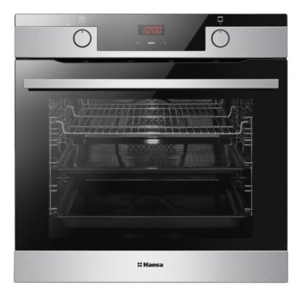 Hansa electric oven, 60sm, 77L, A, grill, easy cleaning enamel, displ, inox (BOEI684620)10