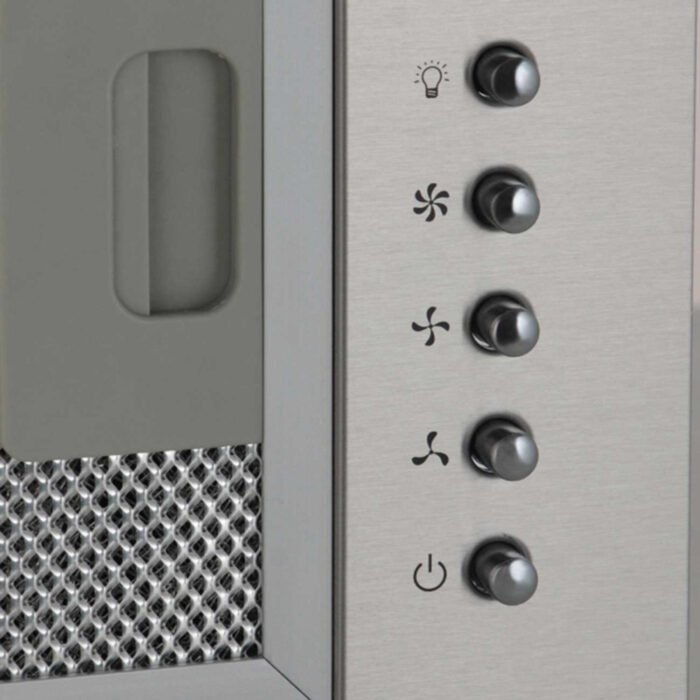Hansa hood integrated, 55cm, 400m3h, silver5