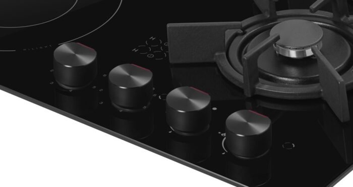 Hob Hansa combined (2 gas + 2 electrical), 59,2cm, Flex zone, black (BHMS61414030)3