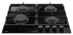 Hob Hansa gas, 59cm, cast-iron, black (BHKS610505)3