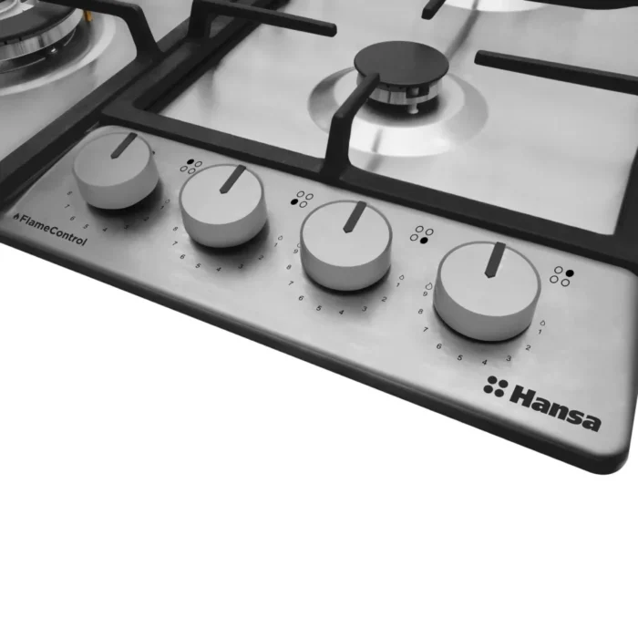Hob Hansa gas, 59cm, cast-iron, inox (BHGI63170)2