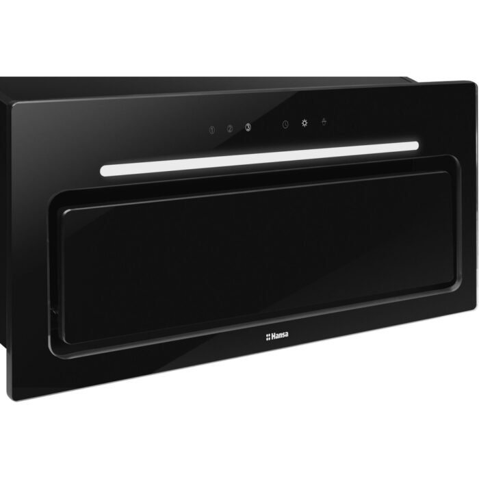 Hood Hansa integrated, 55cm, 500m3h, black (OMP6555BGH)2