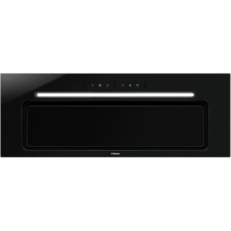 Hood Hansa integrated, 55cm, 500m3h, black (OMP6555BGH)3