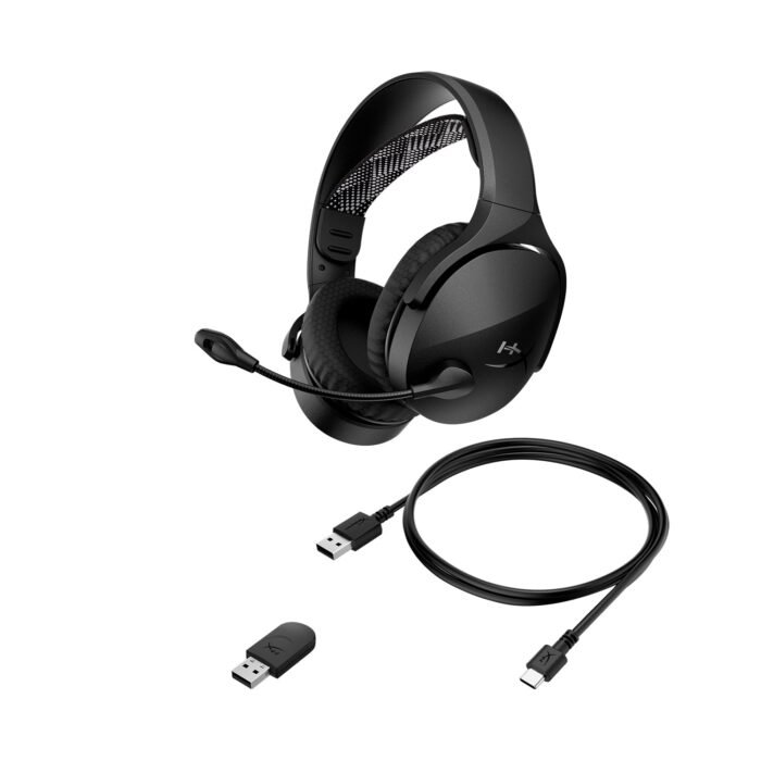 HyperX Cloud Jet - Wireless Gaming Headset (Black) (AJ0T1AA) - Image 2