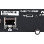 Vertiv IntelliSlot Unity card enables SNMP/Web and LIFE communication on GXE3, GXT3, GXT4, NXC, EXS and ITA2 (IS-UNITY-SNMP)