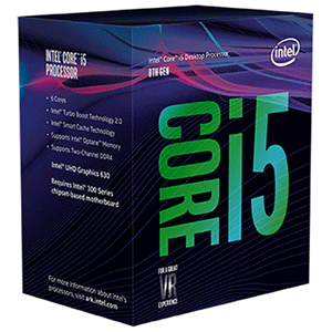 Intel Core i5-8400 9M Cache, up to 4.00 GHz Processorr(CM8068403358811)