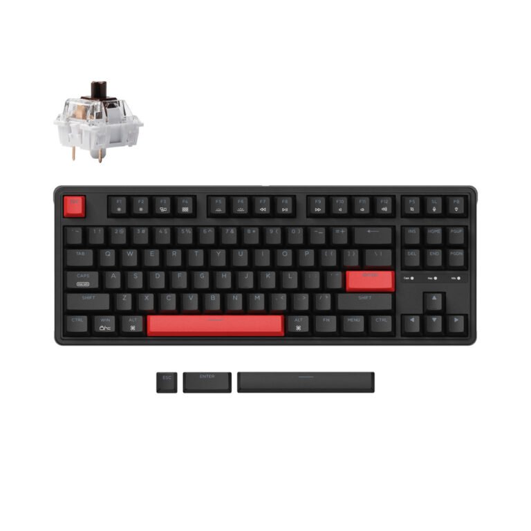 Keychron C3 Pro Red Backlight Brown Switch