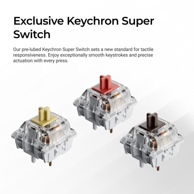 Keychron K2 (Version 3) White Backlight Red Switch2