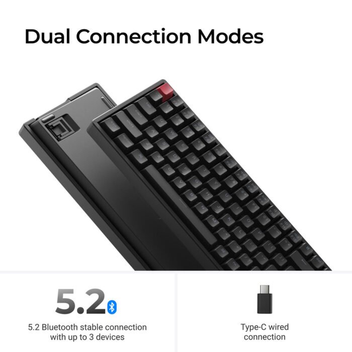 Keychron K2 (Version 3) White Backlight Red Switch3