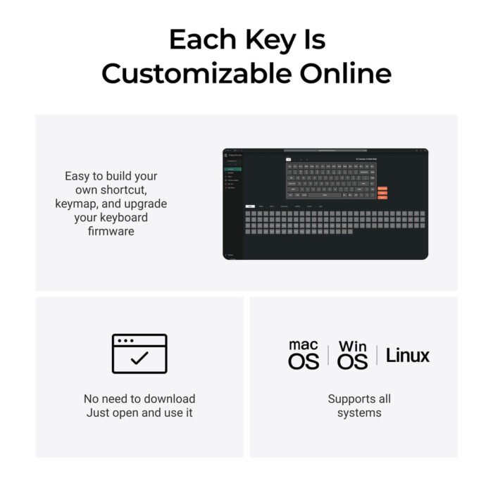 Keychron K2 (Version 3) White Backlight Red Switch6