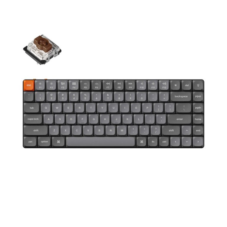 Keychron K3 Max Gateron White Backlight Brown Switch Keyboard