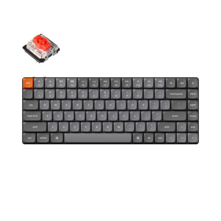 Keychron K3 Max Gateron White Backlight Red Switch Keyboard