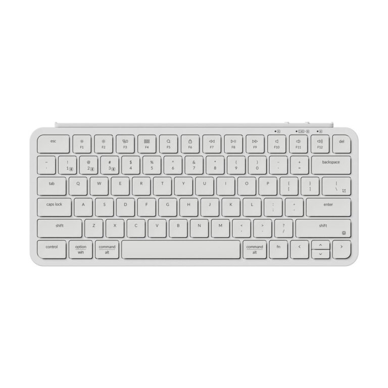 Keychron Keyboard Keychron B1 Pro, USB WL BT ivory white