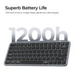 Keychron Keyboard Keychron B1 Pro, USB WL BT, space gray3