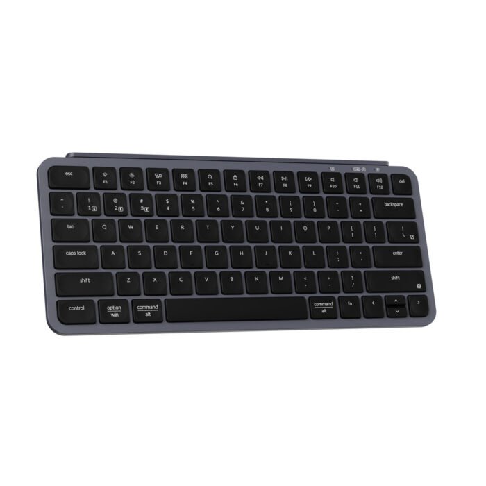 Keychron Keyboard Keychron B1 Pro, USB WL BT, space gray8