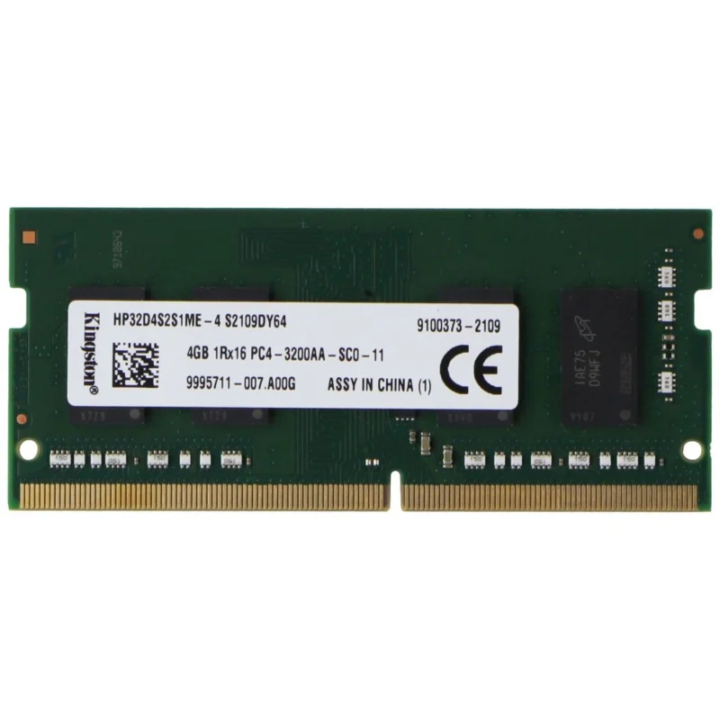 Kingston 4GB DDR4 PC4-3200AA (1Rx16) SODIMM RAM (HP32D4S2S1ME-4)