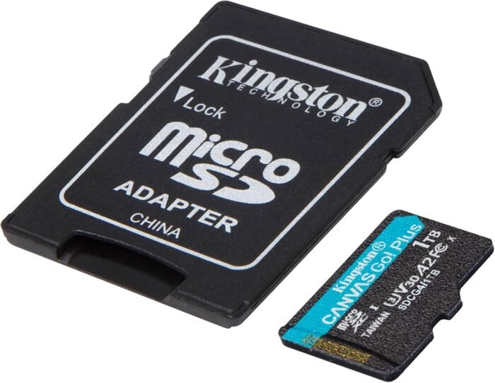 micro-SDXC — 1TB microSDXC Canvas Go! Plus Gen4 R:200/W:160 UHS-I Class 10 V30 U3 A2 + adapter (SDCG4/1TB) - Image 2